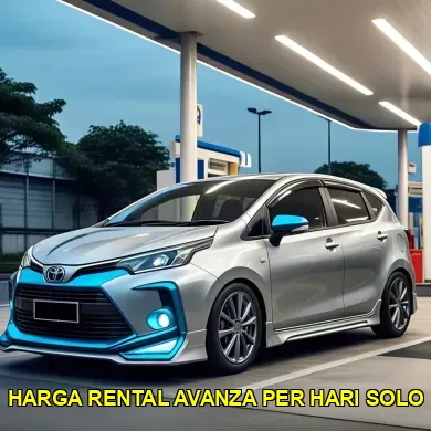 harga rental avanza per hari solo